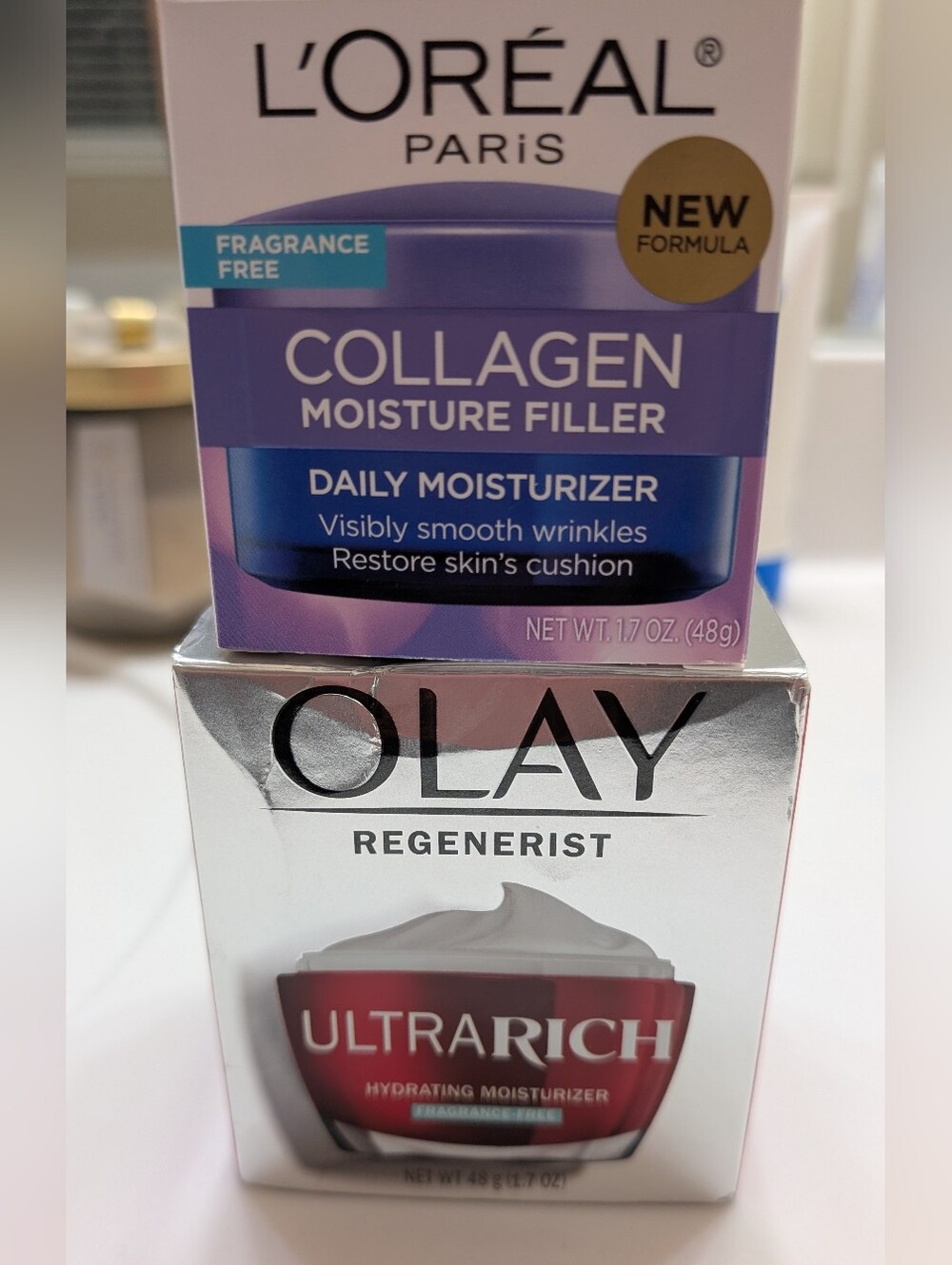 L'Oréal and Olay - NIB - Facial Care Bundle - Fragrance-Free